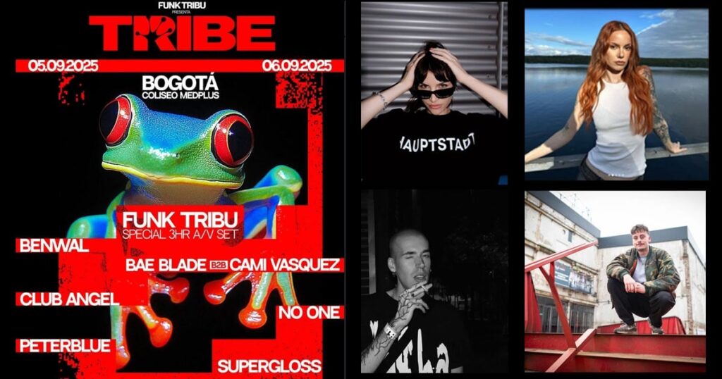 El line up que acompañará a Funk tribu en el lanzamiento de ‘Tribe’ El line up que acompañará a Funk tribu en el lanzamiento de ‘Tribe’