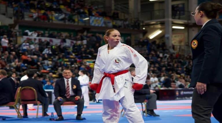 Marena Juncosa conquista medalla de Plata en Karate panamericano Marena Juncosa conquista medalla de Plata en Karate panamericano