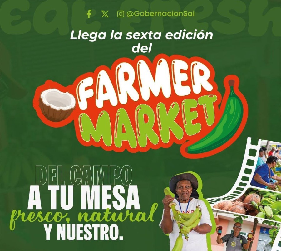 Gobernación de San Andrés invita a la sexta edición del Farmer Market para apoyar a los productores locales Gobernación de San Andrés invita a la sexta edición del Farmer Market para apoyar a los productores locales